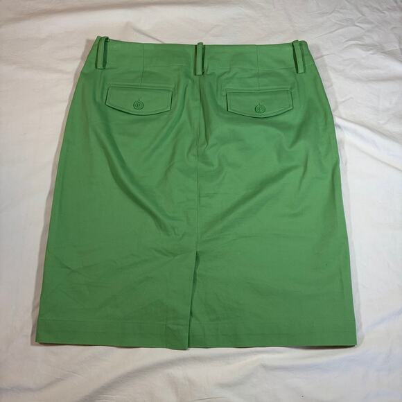 Brooks Brothers “346” women’s pencil skirt. Size 6. Green cotton - Picture 4 of 7
